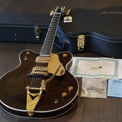 Gretsch G6122 1962 Country Classic Walnut Stain w/ Belly Rest + COA OHSC for sale