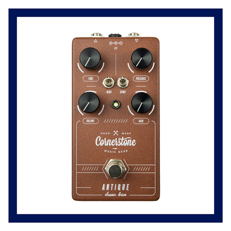 [3-Day Intl Shipping] Cornerstone Music Gear Antique V2 John mayer  Tubescreamer TS TS808 TS9 Overdrive