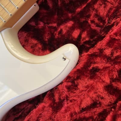 Fender American Original '50s Stratocaster with Maple Fretboard 2018 -2022 White Blonde image 8