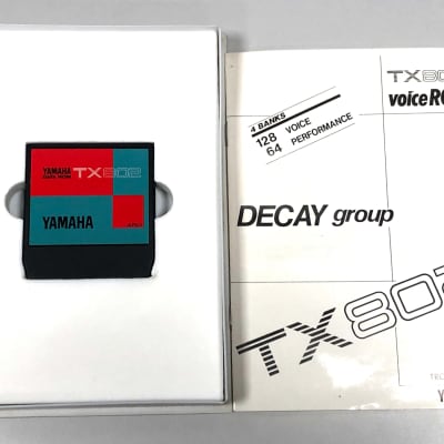TX802 voice ROM  DECAY group