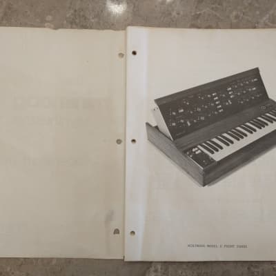 Moog minimoog Model D - 1974 with Super Rare 1125 Sample-Hold Controller image 16