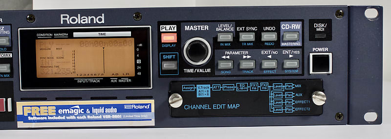 Roland VSR-880 24bit 高音質デジタルMTR レコーダー Roland VSR-880 24bit 高音質デジタルマルチトラックレコーダ