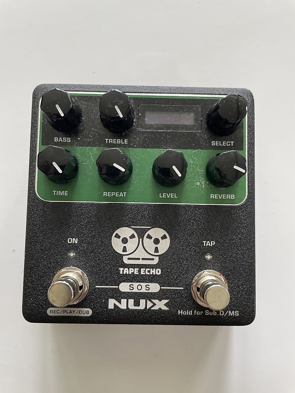 NuX NDD-7 Tape Echo 2022 - Present - Black / Green | Reverb