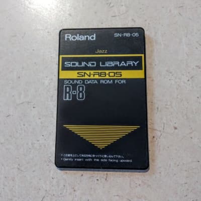 Roland Roland SN-R8-05 Jazz ROM Card for R-8 Drum Machine Early 90s - Black
