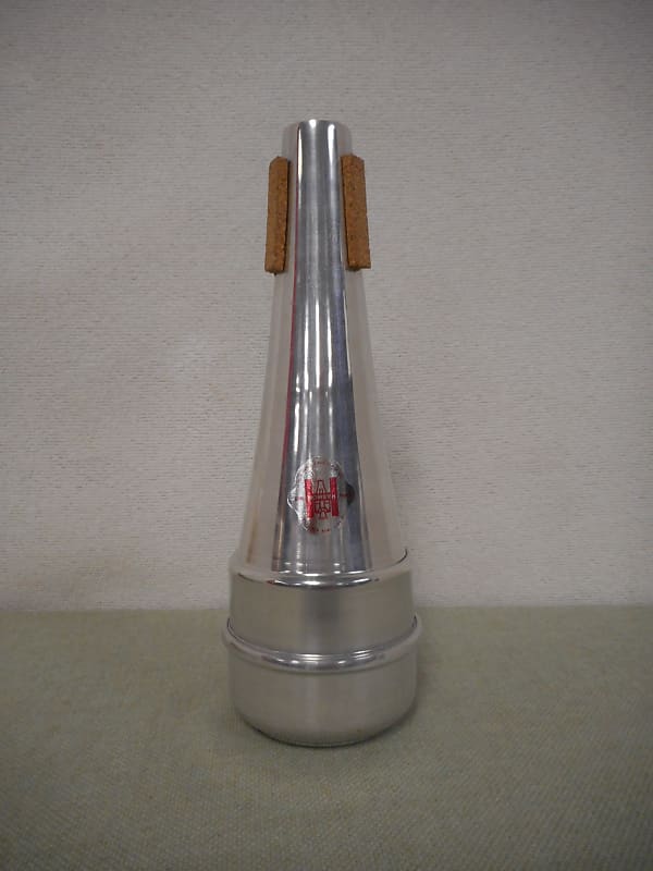 Harmon G3 Straight Trombone Mute Chrome Reverb