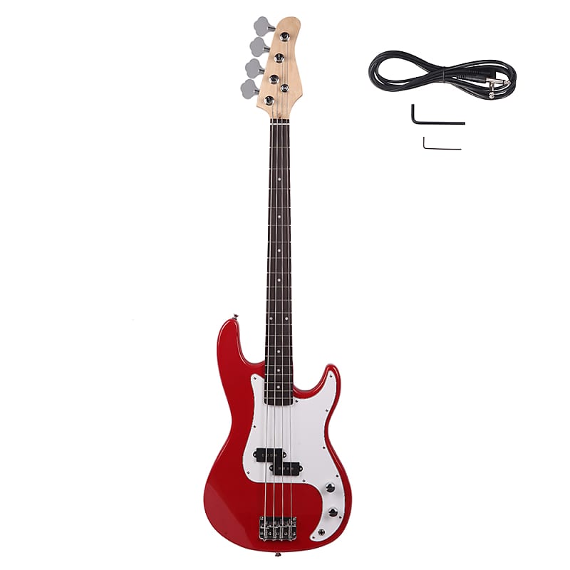 No Logo) Exquisite Burning Fire Style Electric Bass Guitar | Reverb