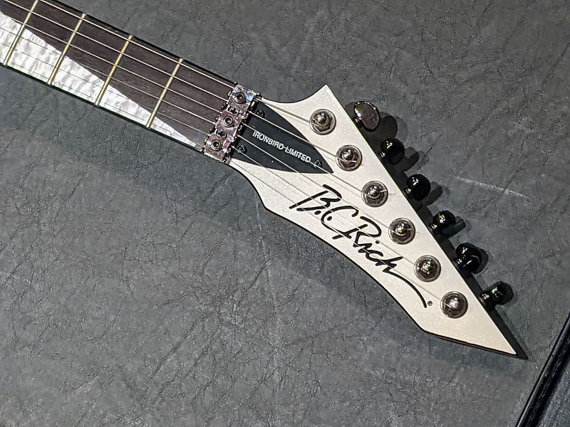 BC Rich 2008 Ironbird Limited Metallic Pearl White Guitar