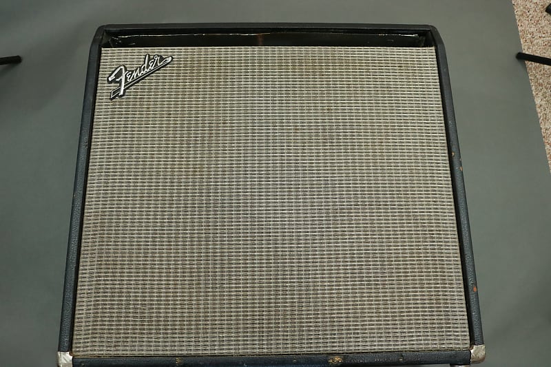 Fender Speaker with 4 Blue framed Alnico Speakers. Reverb