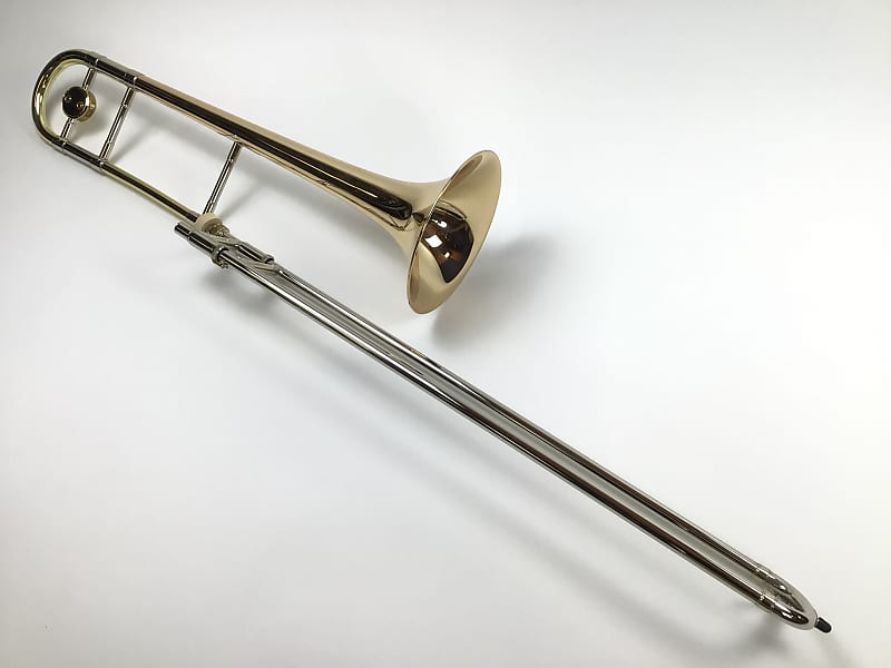 Manchester Brass Professional Tenor Trombone in Lacquer with Red Brass Bell