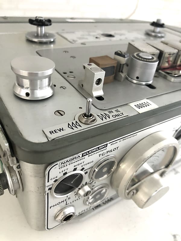 Nagra Kudelski IV-S TC (Time Code) Stereo Reel to Reel Tape Recorder