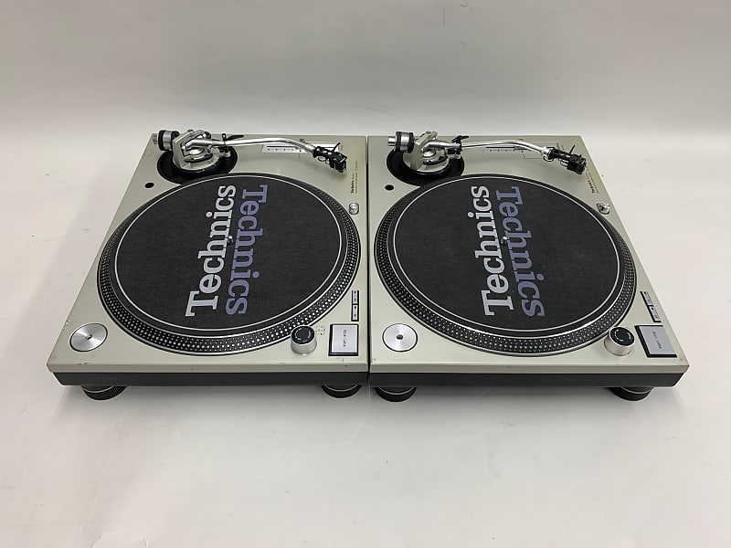2 Technics SL-1200 MK3D DJ Turntable & Technics SH-DJ1200 Mixer 