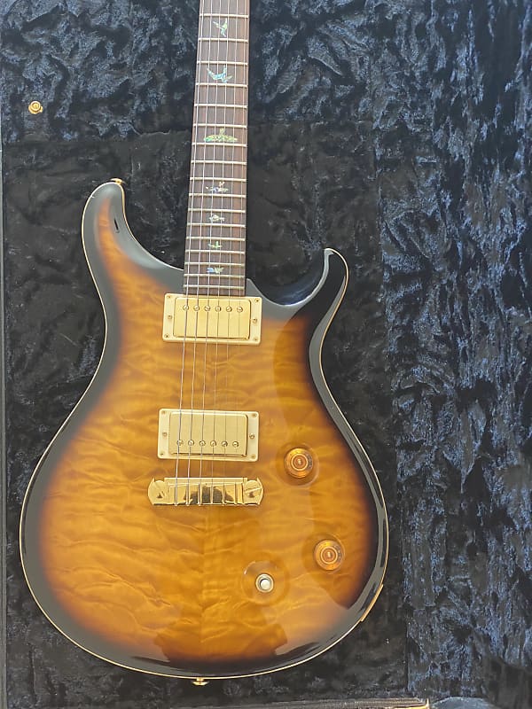 Paul Reed Smith 20th Anniversary Custom 22 Stoptail 10-Top 2005 Amber image 1