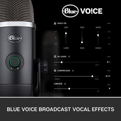 Blue Yeti X Professional Condenser USB Microphone with High-Res Metering, LED Lighting & Blue Voice Effects for Gaming, Streaming & Podcasting On PC & Mac image 7