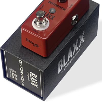 Blaxx BX-dist A - Mini pédale de Distorsion pour guitare for sale