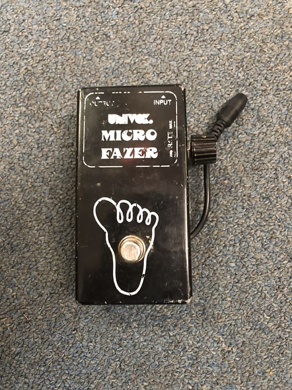 1970's Univox Micro Fazer Phaser Pedal Vintage | Reverb