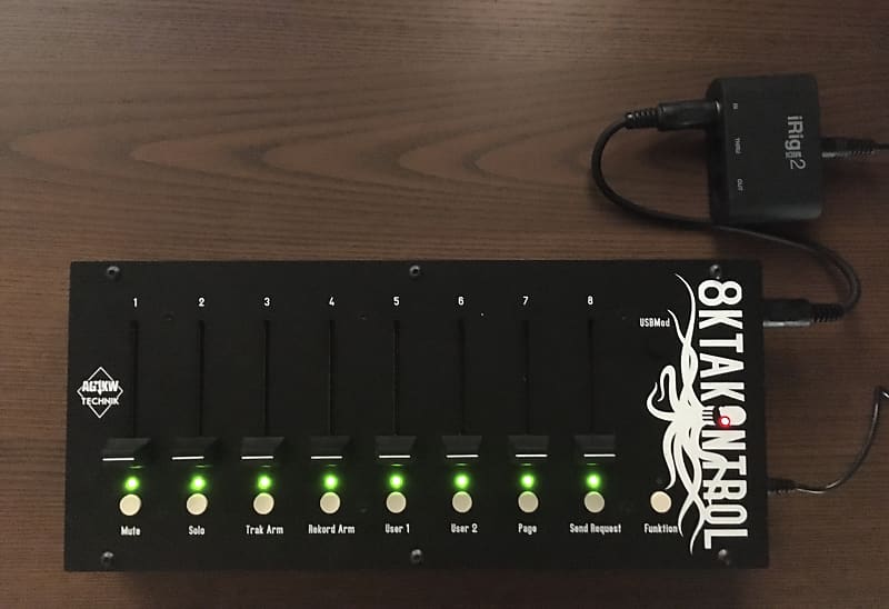AGKW Oktakontrol Octatrack Midi Controller Reverb