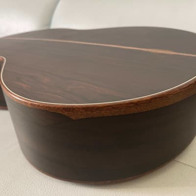 Hsienmo 38' S50  Solid Sequoia Sinker Top Solid Ziricote back&sides with hardcase (SOLD) image 19
