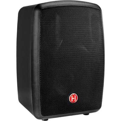 Harbinger RoadTrip 25 8 in. Battery-Powered Portable Speaker With Bluetooth and Microphone, Black image 3