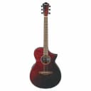 Ibanez AEWC32FM Thinline Acoustic Electric Guitar - Red Sunburst Fade