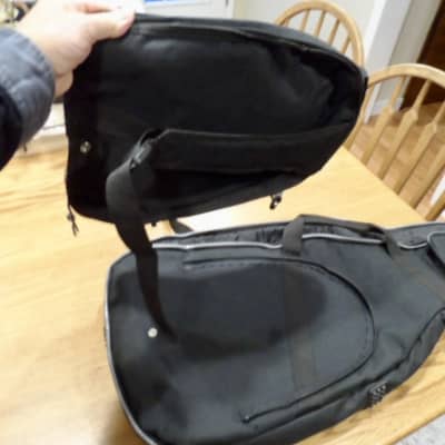 Guitar Gig Bag Backpack Topp Pro Electric with Detachable Backpack Music Gear Black Pro Gear Multi Fit Deluxe Universal Soft Backpack Strap Handle Pad Thick Padded Case for Fender/PRS/Gibson/Jackson/ESP/Ibanez/Sterling/Music Man/AX40 Black image 7