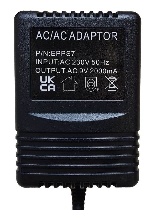Power Supply Replacement for Line 6 M9 M-9 9V Ac Adapter
