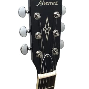Alvarez AAT34/TSB Jazz & Blues Series Archtop Semi-Hollowbody Electric Guitar image 9