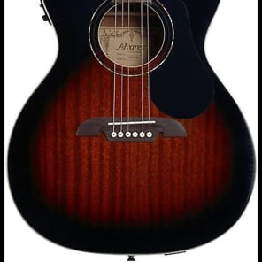 Alvarez Regent RF266 OM/Folk Acoustic-Electric Guitar  Vintage Sunburst image 3