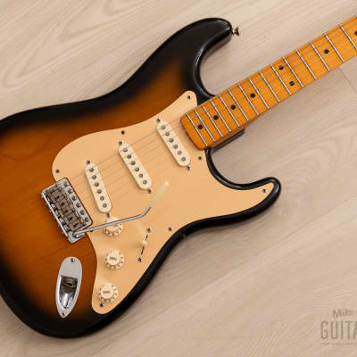 2005 Fender Eric Johnson Stratocaster Sunburst w/ Hangtags, Blonde Case for sale