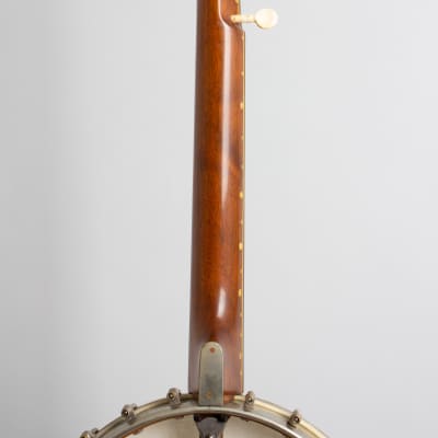 J. E. Dallas  Concert Fretless 5 String Banjo,  c. 1890, ser. #1896, black gig bag case. image 9