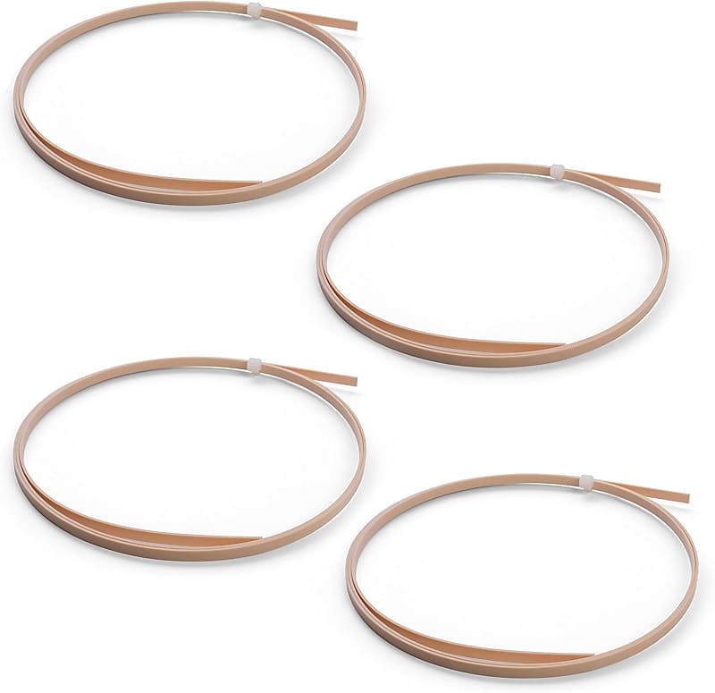 StewMac White ABS Plastic Binding, 65 Inches (1651mm) Long By | Reverb