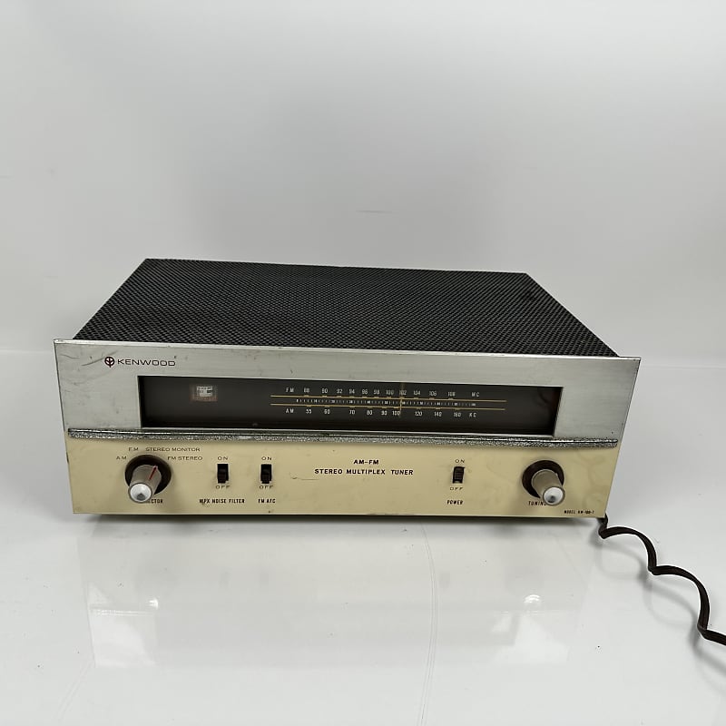 1960&#039;s Kenwood KW-100-T Stereo Multiplex Tube Tuner  			