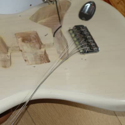 1958 Fender Stratocaster Original Blonde on Ash - w/route image 20