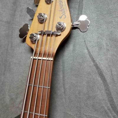 2023 Sadowsky MetroExpress Vintage J/J Bass 5-String with Maple Fretboard Olympic White image 5