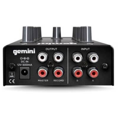 Gemini MM1 Compact DJ Mixer image 2