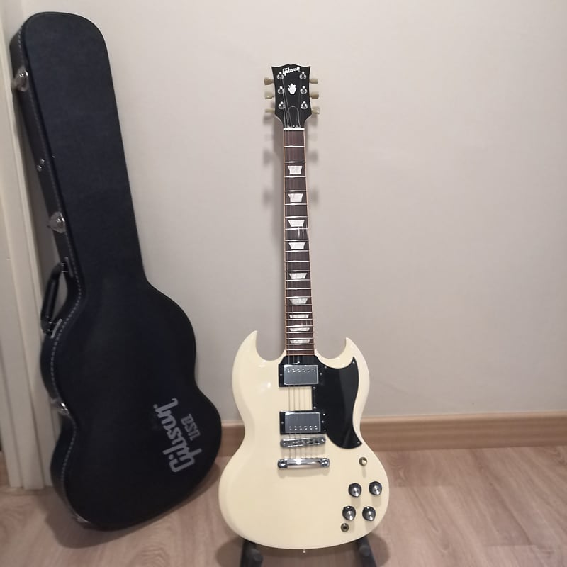 2010 Gibson 61' SG Reissue Vintage White image 1