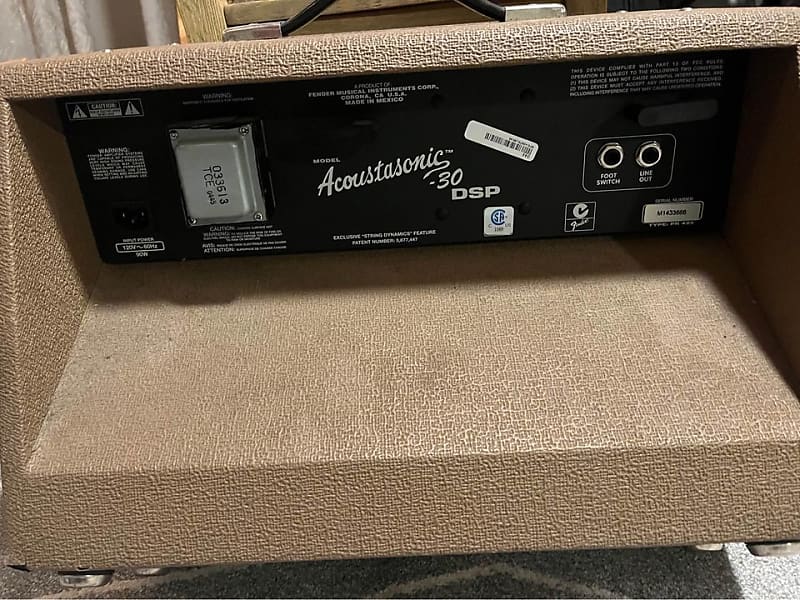 Fender Acoustasonic 30 DSP 2-Channel 30-Watt 1x8