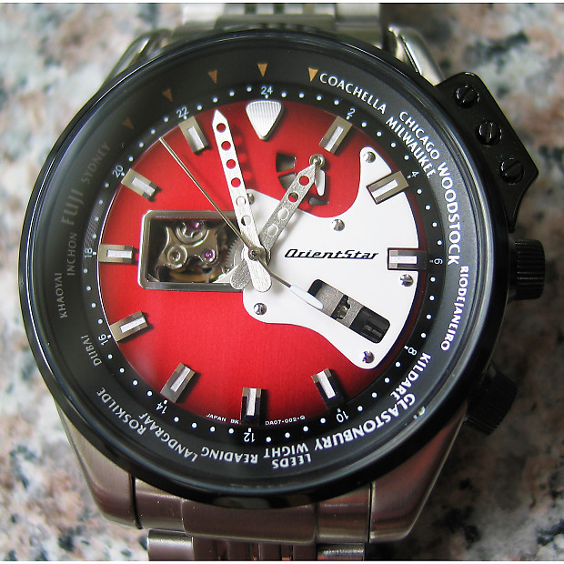 Orient star shop guitar watch
