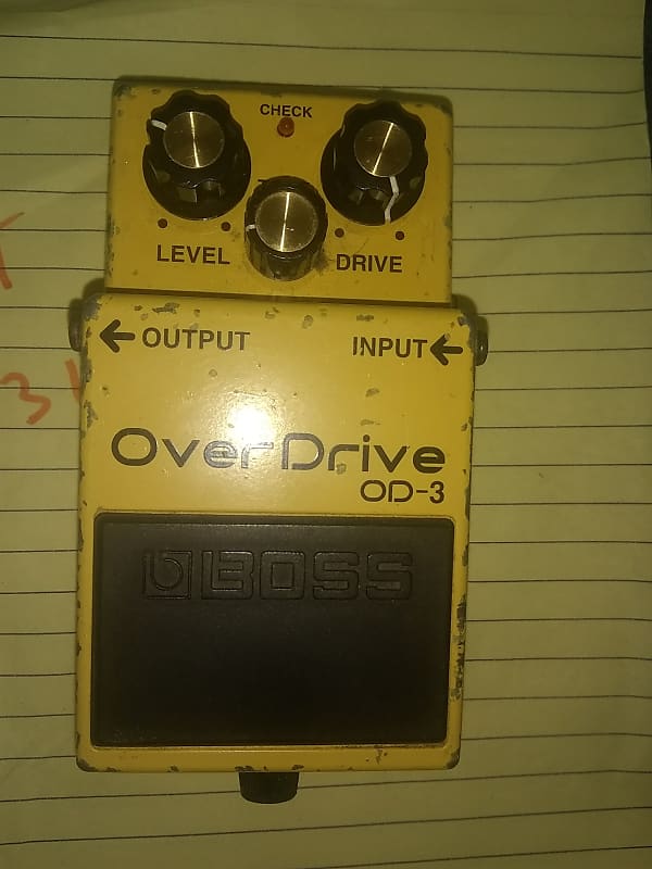 OD-3 BOSS 初期物　1997年10月 Boss OD-3 Vintage 1997 vs New 2021 Is There Any Difference