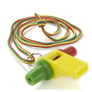 Samba whistle top