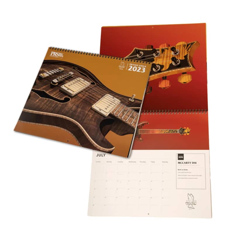 PRS PRIVATE STOCK 2012 カレンダー他楽器機材SS - エレキギター