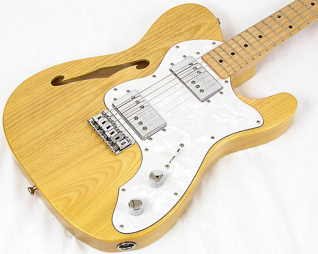 1993 Fender 72 Telecaster Thinline MIJ Natural | Reverb