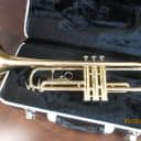 Simba brand Trumpet with case and mouthpiece