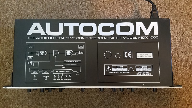 BEHRINGER MDX1000 AUTOCOM コンプリミッター-