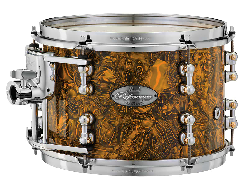 Pearl Music City Custom 15"x13" Reference Pure Series Tom GOLDEN YELLOW ABALONE RFP1513T/C420 image 1