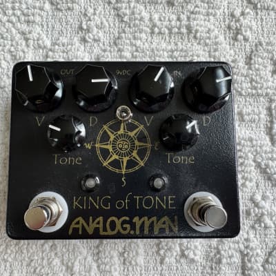 Analogman King of Tone V4 with Red Side High Gain Option