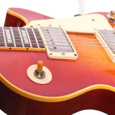 1960 Gibson Les Paul Standard Stinger cherry sunburst image 12