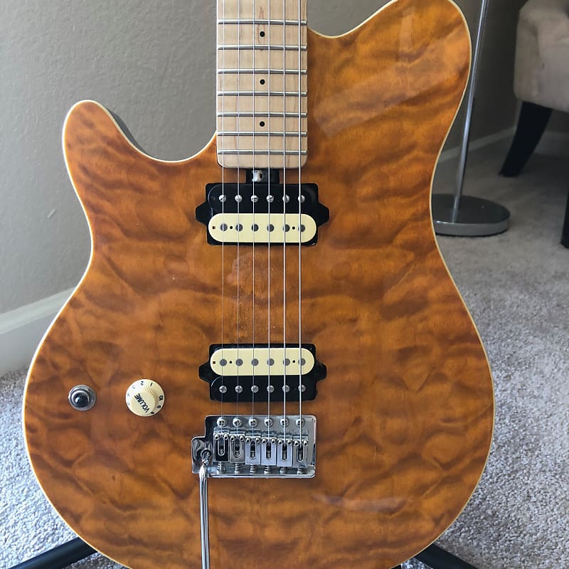 Ernie ball music man left handed top