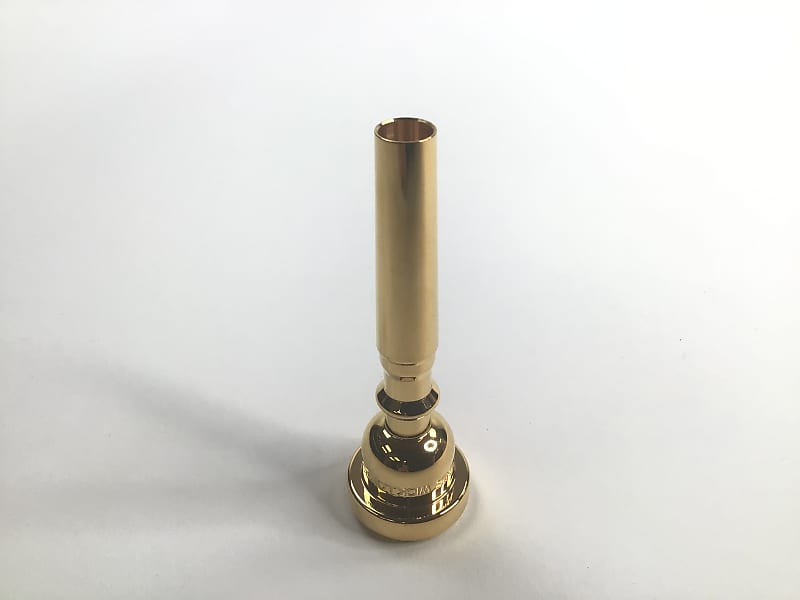 DENIS WICK AMERICAN Classic Series Gold Plated B-flat Trumpet Mouthpiece -  1.25c