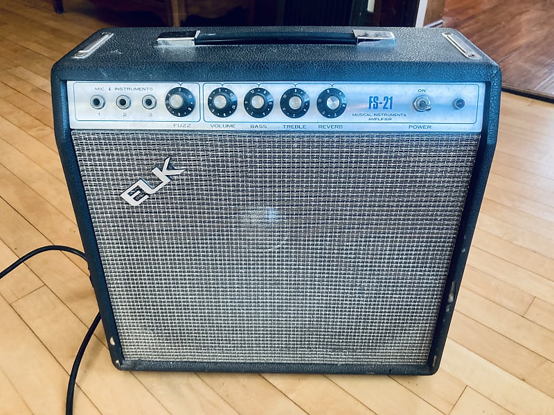 1960s Elk FS-21 1x12 w/ Spring Reverb & Built-in Fuzz