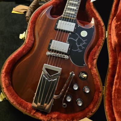 Gibson SG Standard '61 with Sideways Vibrola 2022 - Vintage Cherry image 3